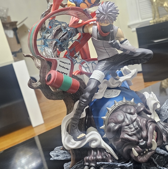 39cm  PVC toys model Statue Anime N Hatake Kakashi - Picture 6 of 10